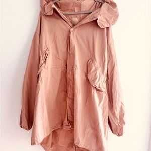 Women's Peachy Hooded Utility Snap Up Jacket